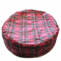 Cosipet Tartan Bean Bag Red 36