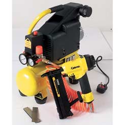 Cosmo 6 litre Compressor with nailer/staple Gun