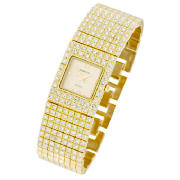 Cosmopolitan Ladies Gold Plated Multi Stone