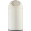 Bathroom Push Bin - white