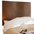 Cotswold Company Faux Suede Kingsize Headboard - chocolate