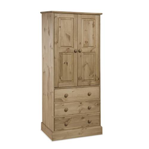 Cotswold 2 Door 3 Drawer Wardrobe 214.109