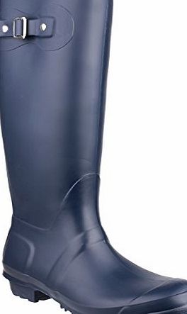 Cotswold Sandringham Buckle-Up Wellington / Womens Boots / Weather Wellingtons (6 UK) (Navy)