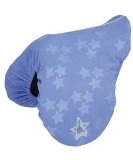 Cottage Craft Pony Star Fleece Saddle Cover Blue