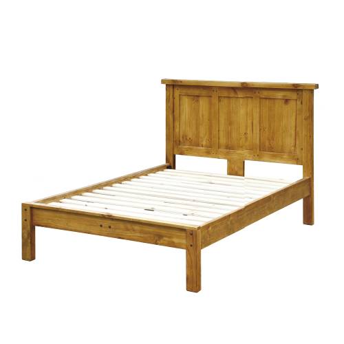 Chunky Pine Kingsize Bed 5`