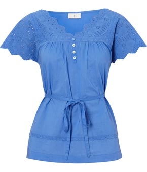 Embroidered Anglaise Blouse