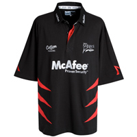 Sale Sharks European Shirt - Black/Red.