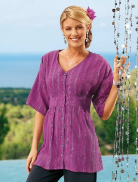 Cotton Voile Blouse