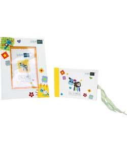 Cotton Zoo Photo Frame and Album Set