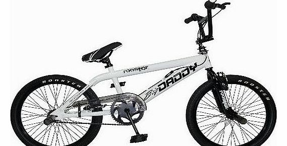 Coyote Rooster Big Daddy Spoke 2011 Boys BMX Bike - White , 20 Inch