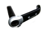 Trans X Alloy Ski Bend Bar Ends in Black