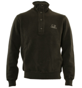 Dark Green 1/4 Zip Sweater