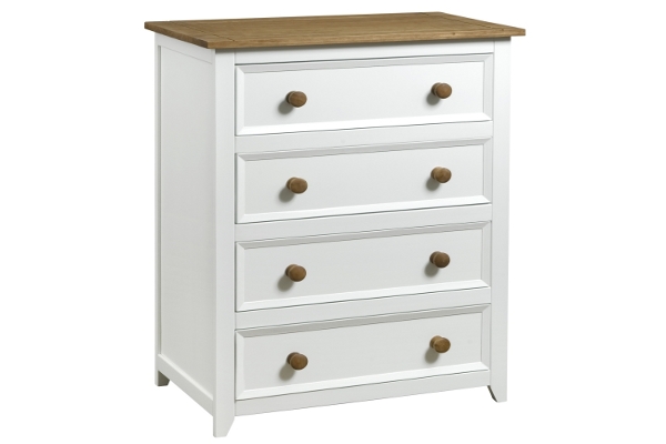 Capri 4 Drawer Wide Chest