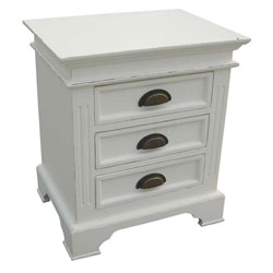 - Kristina 3 Drawer Bedside Cabinet