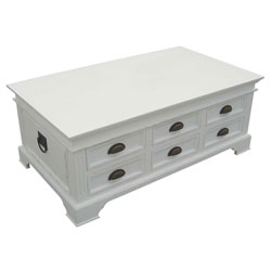 - Kristina 6 Drawer Coffee Table