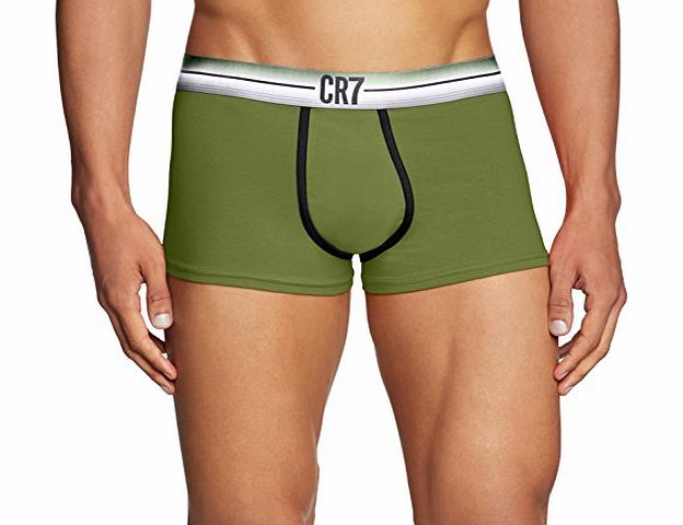 CR7 Cristiano Ronaldo CR7 (8300-47) classic trunks for men, green/black, size 2XL