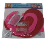 Felt Handbag Kit - Red Heart