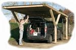 Carports: Crawley Carports 306cm x 606cm - Pressure Impregnated