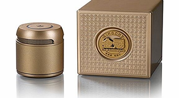 Crazyprofit Gold Best Small Mini Portable Bluetooth Speakers Blue Tooth Wireless Speaker Fun Design