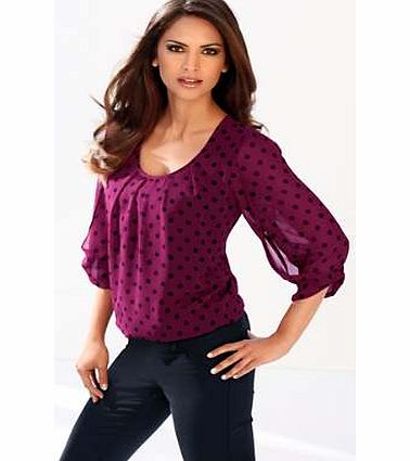 Creation L Spot Blouse