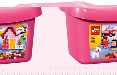Building System - Pink Brick Box