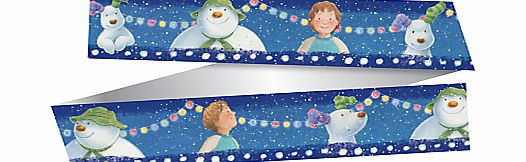 Snowman and Snowdog Cake Ribbon