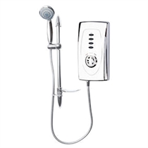 Slimline 9.5kW Chrome Electric Shower