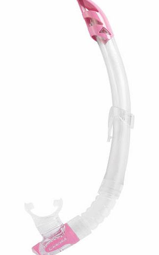 Cressi Gamma Snorkel - Clear/Pink