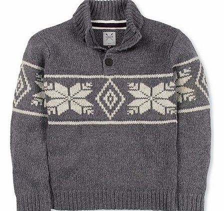 Crew Clothing Bertie Fairisle Knit