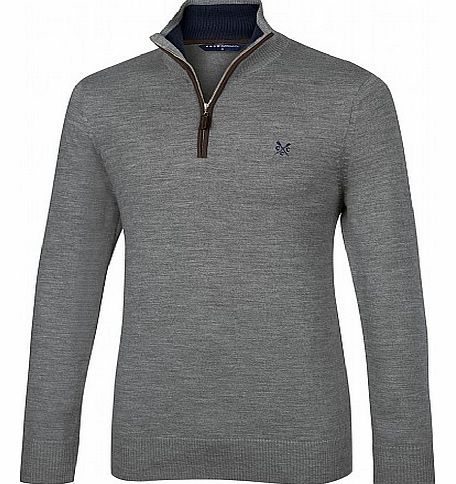 Oakham Merino Half Zip Jumper