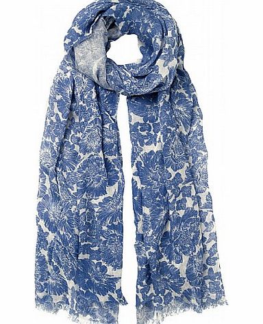 Crew Clothing Peony Bloom Scarf