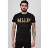 Mens Ballin Mesh T-Shirts (Black)