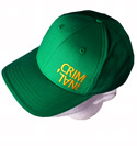 Criminal Green Baseball Cap