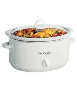 Crock Pot White Slow Cooker