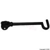 Crompton Black Malleable Iron Cabin Hooks