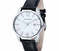 Cross Mens Gotham White Black Watch