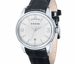 Cross Mens Palatino White Black Watch