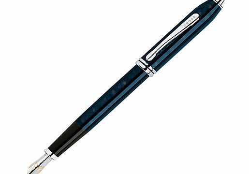 Townsend Fountain Pen, Quartz Blue