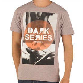 Mens Sorted T-Shirt Dark Salmon Marl