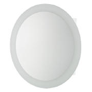 Round Mirror Fronted Bathroom Cabinet