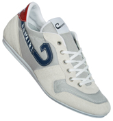 Cruyff Indoor Classic White Suede Trainers