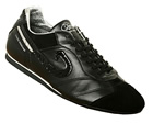 Cruyff DB86 (Bergkamp) Black Leather Trainers