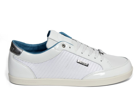 Cruyff Pelota White Leather Trainers