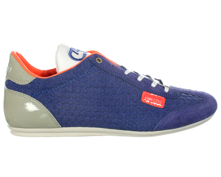 Cruyff Recopa Classic Kobalt Blue Canvas Trainers