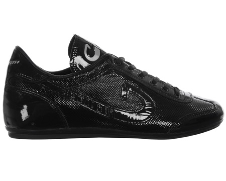 Cruyff Vanenburg Black Patterned Leather Trainers