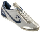 Cruyff Vanenburg White/Blue/Silver LeatherTrainers