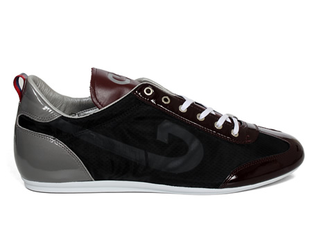 Vicenzo Black/Chianti Technica Trainers