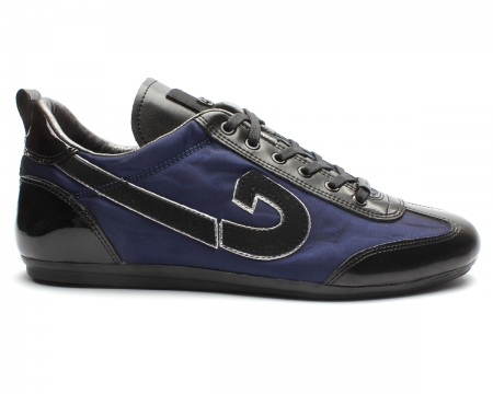 Cruyff Vicenzo Navy Mesh Trainers