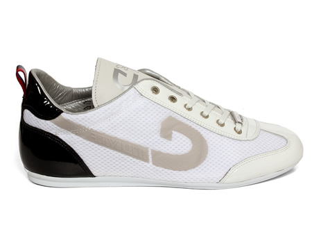 Vicenzo White/Black Technica Trainers