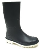 Avalanche Ladies Basic Long Leg Wellington - Navy/White - 4 UK